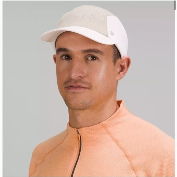 LULULEMON Perforated Run and Train Hat White NEW